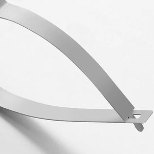 Pince à cuticules en acier inoxydable, ciseaux de manucure droits pour éliminer les peaux mortes, ciseaux à sourcils, outils de beauté - Product Image 6