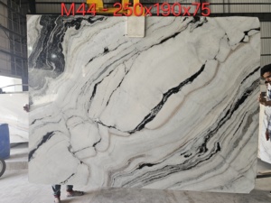 Silo Panda - Losa Grande de Mármol Blanco Pulido - Diseño Moderno para Apartamentos y Uso en Interiores - Product Image 3