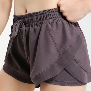 Shorts Deportivos de Nylon para Mujer, Talla Grande, con Forro, Doble Capa - Product Image 3
