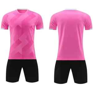 Uniforme de Fútbol Deportivo de Alta Calidad y Tendencia, 100% Poliéster Suave, Materiales Lisos - Product Image 5