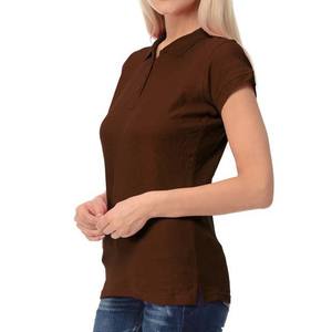 2026 <b>Women's</b> Casual 100% Cotton Short Sleeve Knitted for <b>Shirts</b> Breathable Solid Pattern - Product Image 6