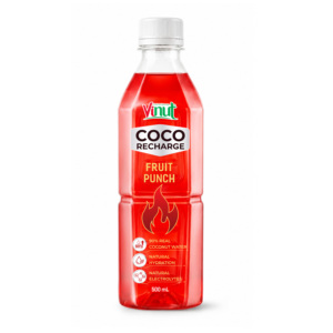 VINUT COCO RECHARGE Eau de coco à la framboise bleue, hydratation naturelle et électrolytes, 500ML, échantillon gratuit, OEM/ODM - Product Image 2