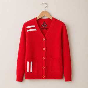 HMR Custom Sorority Light Weight Delta Sigma <b>Cardigan</b> Custom Sorority Acrylic Embroidered <b>Cardigan</b> <b>Sweater</b> - Product Image 1