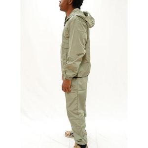 Men Reflective Windbreaker Tracksuit Waterproof <b>Jacket</b> Pants Streetwear <b>Tech</b> <b>wear</b> Custom Logo OEM - Product Image 5