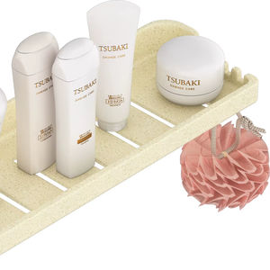 Estante de Ducha Esquinero con Barra de Tensión Ajustable, Organizador de Baño de 4 Niveles, Cesta de Almacenamiento Inoxidable para Champú y Accesorios - Product Image 1