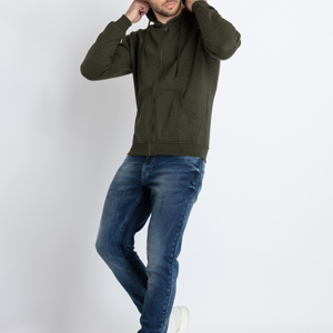 Latest Design New Style High Quality Customized Sized Logo Design Men Zipper Hoodie 100% Cotton Fleece Windproof Pocket Best - Product Image 1