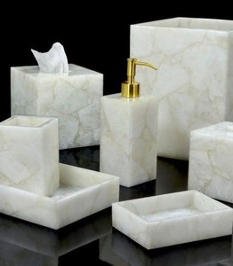 Ensemble de salle de bain en résine époxy 100% haute qualité, fabriqué à la main par crescent crafts - Product Image 3