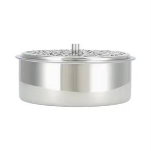 Stainless Steel Roti <b>Box</b> <b>Set</b> Laser Cut Calligraphy Lid Chapati Server Insulated Hot Pot Casserole Food Storage Luxury - Product Image 2