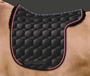 Almohadilla de Silla de Montar para Doma Clásica Más Vendida, Mezcla de Lana, para Salto, Competición, Entrenamiento, Transpirable, Embalaje Personalizado, Profesional, Inglés - Product Image 1