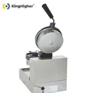 Máquina Eléctrica para Hacer Hamburguesas OVNI Comercial, Hamburguesera Sellada para Snacks, Máquina de Waffles de Acero Inoxidable, Logotipo Personalizado 220V 110V - Product Image 6