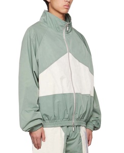 Veste coupe-vent légère imperméable pour homme, style décontracté, fermeture éclair, anorak, vente en gros, uni - Product Image 3
