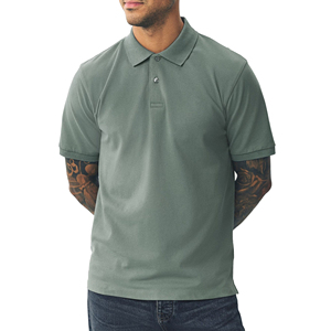 High Quality Men's for Polo <b>Shirts</b> Comfortable Breathable New Design Color Block <b>Half</b> <b>Button</b> Casual Wear Men's Polo <b>Shirts</b> - Product Image 1