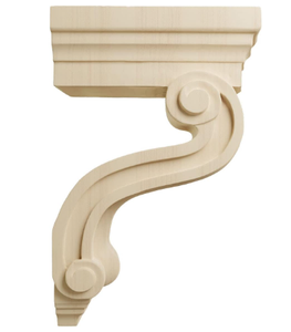Elegante acento de madera maciza para salas de estar, dormitorios, oficinas y proyectos de montaje en pared, ménsula de pared de madera maciza - Product Image 4