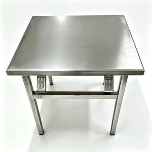 Mesa de Comedor Daystar Trade Premium de Acero Inoxidable para 4 Personas, Diseño Rectangular Moderno, Estructura Reforzada, Mueble Compacto para el Hogar - Product Image 2
