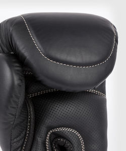 Guantes de entrenamiento de boxeo de cuero profesional, transpirables, de tela suave, con cierre de gancho y bucle, unisex - Product Image 2