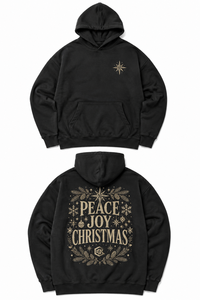 Christmas Graphic Hoodie Winter Oversized Fleece Sweatshirt Unisex Cozy Holiday Pullover Streetwear Fashion Wholesale Apparel - Product Image 2