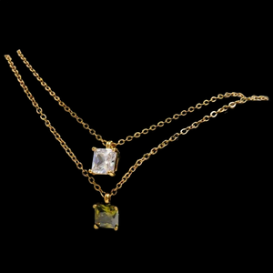 Collar de Diamantes de Moissanita Certificados para Mujer con Cadena Ajustable, Perfecto para Regalo de San Valentín, Uso Diario y Eventos Formales - Product Image 3