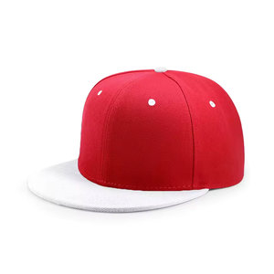 Wholesale <b>Flat</b> Brim Baseball Cap Waterproof Cotton Snapback <b>Hat</b> Custom Design - Product Image 4