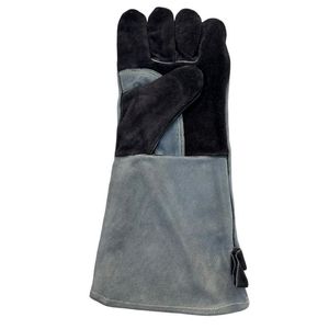 Guantes de cuero resistentes al calor y a los cortes para soldar, guantes de trabajo sueltos de protección - Product Image 4