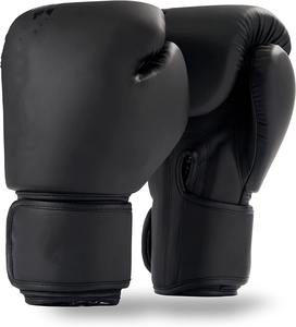 Gants de boxe de qualité supérieure en cuir artificiel PU, avec construction durable et rembourrage anti-chocs pour l'entraînement et le sparring - Product Image 3