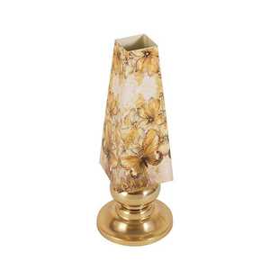 Jarrón de Metal con Diseño Floral de Mariposas, Base Dorada, Centro de Mesa de Lujo para Bodas, Florero Decorativo, Elegante Decoración para Mesa del Hogar - Product Image 6