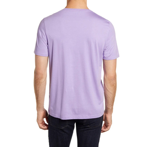 Camiseta de Algodón Extra Grande con Lavado Ácido Estilo Vintage para Hombre, Camiseta de Moda Urbana, Fabricante de Prendas OEM ODM - Product Image 3