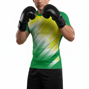 Camiseta de Compresión de Alto Rendimiento para Hombre, Personalizada para BJJ, Fabricante OEM ODM con Etiqueta Privada - Product Image 4