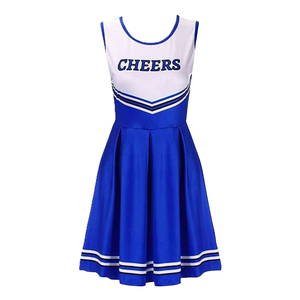 Cheerleading Uniforms Customized Printed Breathable Spandex/Polyester High Quality Outdoor Sports Wear Cheerleader Uniform - Product Image 1
