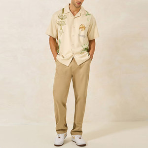 Pantalon chino slim de qualité supérieure, article de vêtement haut de gamme, logo personnalisé imprimé, look élégant, pantalon chino pour homme - Product Image 3