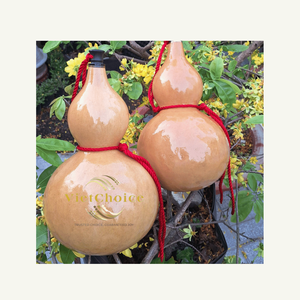 Botella Tallada Ecológica, Recuerdo DIY, Regalo Empresarial Duradero, Artesanía de Calabaza Seca Natural Orgánica Vietchoice para Decoración - Product Image 3