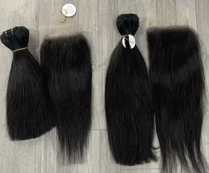 Human Hair Weave Bundles, Raw Virgin Cuticle Aligned Hair, Großhandel Virgin Hair Vendors Vietnam esische Haar verlängerung