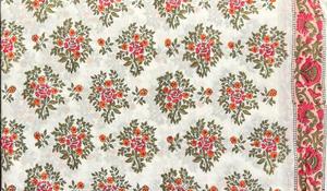 Tela 100% algodón suave y puro con estampado floral para ropa - Túnica india para vestidos, cortinas, ropa de dormir, juguetes, ligera - Product Image 2