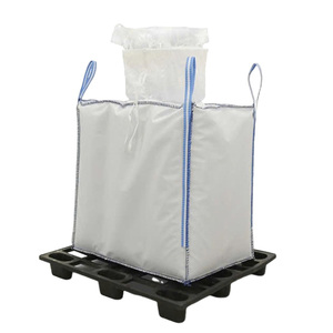 Sacs Jumbo en polypropylène tissé blanc, sacs Jumbo PP post-industriels - Product Image 2