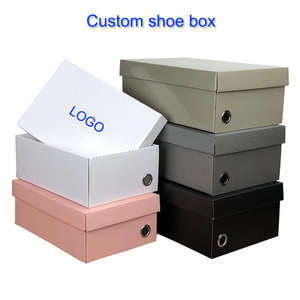 Caja de Almacenamiento de Zapatos Plegable Ecológica para Hombre y Mujer, Organizador de Papel Corrugado Reciclable, Diseño Impreso Personalizado - Product Image 5