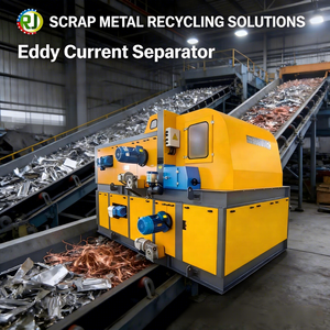 Separador de Corrientes de Foucault Ruijie para Reciclaje de Aluminio |   Máquina de Separación de Metales No Ferrosos para IBA y <span class=keywords><strong>Chatarra</strong></span> Metálica - Product Image 3