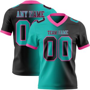 Jersey de Fútbol Americano para Adultos, Absorbente de Humedad, con Transferencia de Calor, Logotipo Personalizado, Proveedor de Marca Privada, Uniforme Duradero - Product Image 3