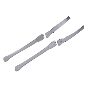 Pinzas para Servir de Acero Inoxidable 304 Hechas a Mano - Vajilla Promocional con Diseño de Dos Puntas, Venta al por Mayor en India - Product Image 2