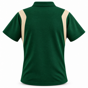 Private Label Mens Working Polo <b>Shirt</b> Pique Fabric Short Sleeve Contrast Color Panels Logistics Staff Uniform Corporate Workwear - Product Image 2