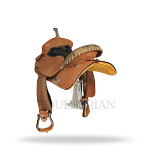 Selle de barrel racing, selle d'équitation, équipement équestre - Product Image 3