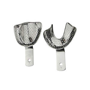 Instrumentos Quirúrgicos Dentales de Acero Inoxidable de la Mejor Calidad, Bandejas de Impresión, Fuente de Alimentación Manual - Product Image 2