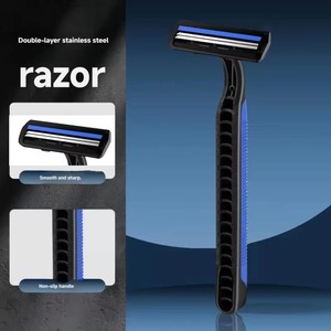 5 10 20 30PCS Disposable Whiskers Shaving Shavers Body <b>Trimmer</b> Stainless 2 Layers Blade Razors <b>for</b> <b>Men</b> Women razors Whiskers - Product Image 2
