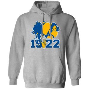 Sudadera con Capucha Estampada con el Símbolo Griego de Sigma Gamma Rho, Sudadera con Capucha para Mujer, Sudadera Universitaria Personalizada - Product Image 1