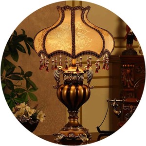 Bronze Ceramic Table <b>Lamp</b> Base Wholesale | Handcrafted Linen <b>Shade</b> Lighting - Product Image 5