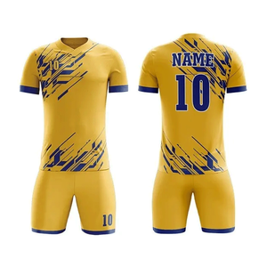 ชุดฟุตบอลตาข่ายไซส์ใหญ่พร้อมส่ง เสื้อเจอร์ซีย์พร้อมกางเกงขาสั้นแห้งเร็วสำหรับทีม  รับสกรีนโลโก้ - Product Image 6