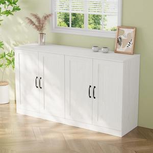 <b>White</b> High Quality OEM MDF Home Furniture Dining Room Cabinet Contemporary Cabinet MD01 For Kitchen - Product Image 4