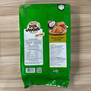 ขนมมะพร้าวอบกรอบ QUYTHU ของแท้ 225 กรัม ขายดี ราคาส่ง แข่งขันได้ รับส่งออก - Product Image 2