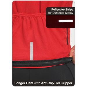 Maillot de Ciclismo Térmico Ligero de Alta Calidad Personalizado, Unisex, Transpirable, Antibacterial, de Secado Rápido, Mangas Largas, Impresión Digital - Product Image 6