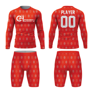 เสื้อรัดกล้ามเนื้อ OEM Sports Rash Guard ซับเหงื่อ - Product Image 3