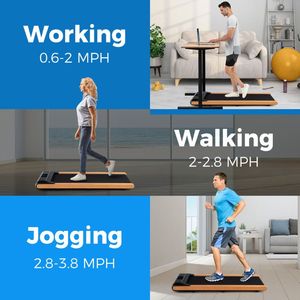 Tapis Roulant 3 in 1 con Telecomando e Controllo Tramite App Intelligente per Casa e Ufficio - Product Image 5
