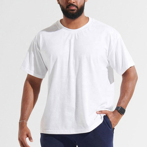 New Arrival Custom Manufacturer Lightweight Quick Drying Gym Oversized Tshirt Men High Quality Custom logo Gym Oversized T-shirt - Product Image 3